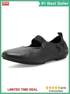 Leather Mary Jane Flats Slip-On Walking Shoes Arch Support